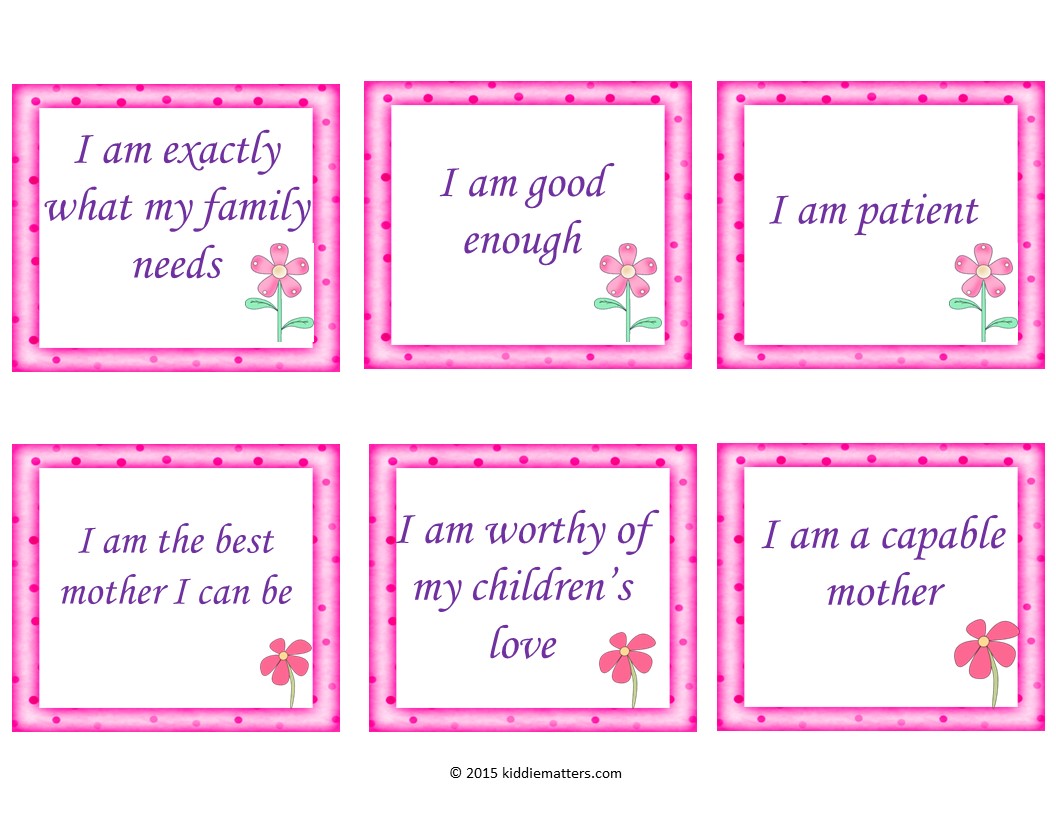 Positive Affirmations for Mothers