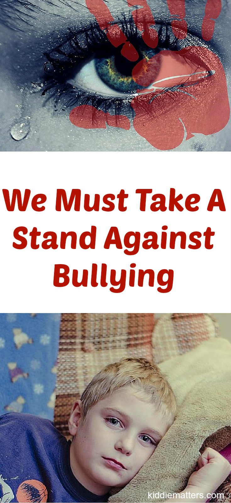 We Must Take A Stand Against Bullying