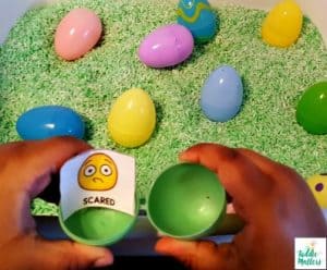 Identify and Express Feelings with Plastic Easter Eggs